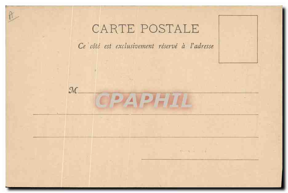 CPA Militaria Le drapeau — Rückseite