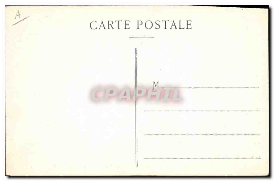 CPA Militaria La Valbonne Musique au mess des officiers Un point d'orgue  — Rückseite
