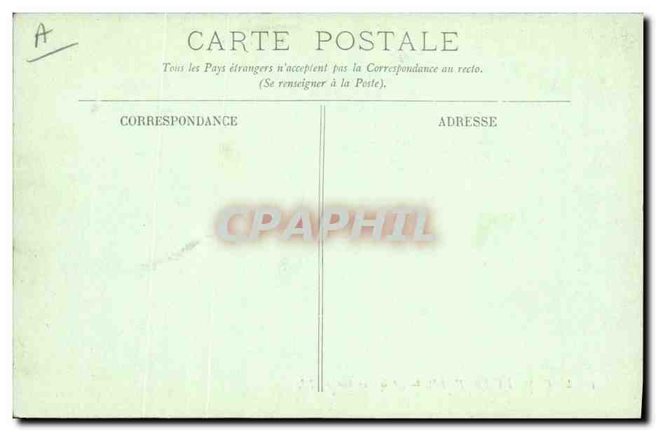 CPA Militaria Le Camp du Ruchard A la cantine — Rückseite