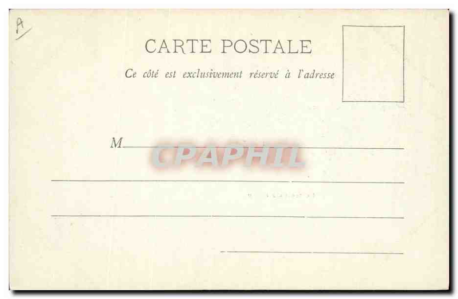 CPA Militaria Le tireur a genou — Rückseite