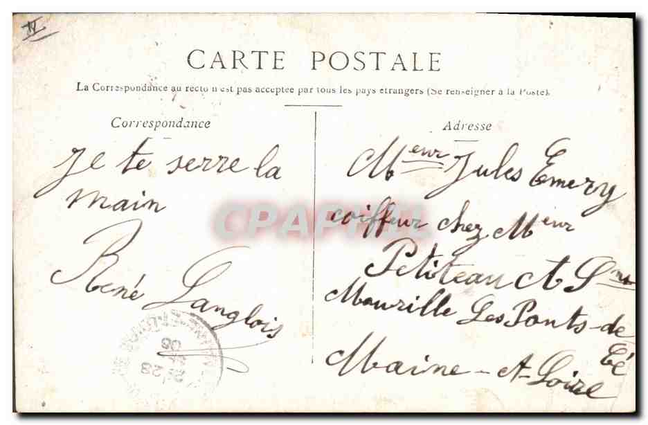 Manœuvres militaires — 4. Un coin du campement — Italie, n°4 — Reverso