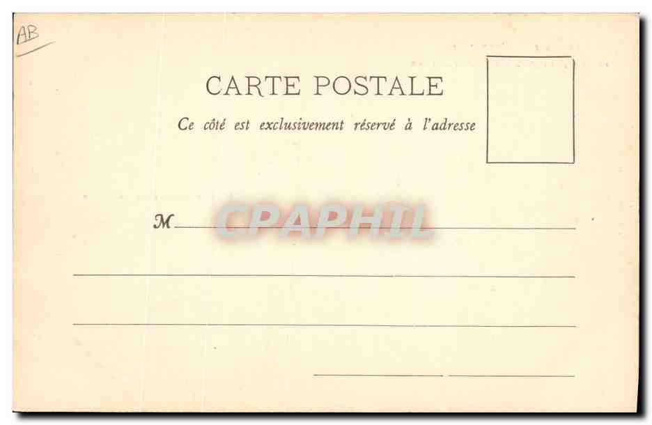 CPA Militaria Revue des Reservistes de la 11eme division La formation pour la revue 1899 — Rückseite