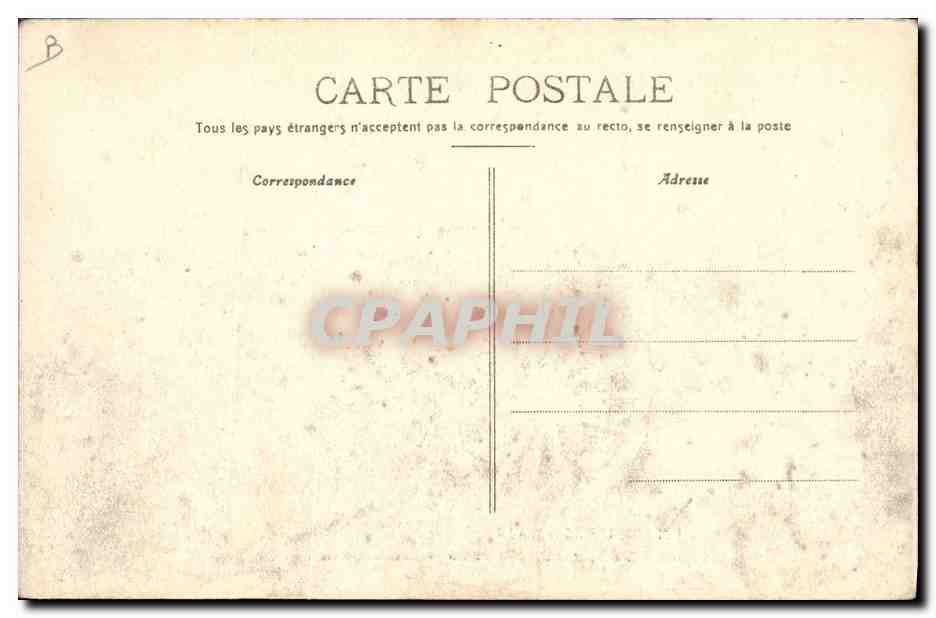 CPA Militaria Grandes manoeuvres 1909 Experiences sur la voie ferree — Rückseite