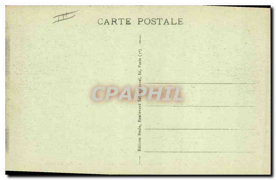 CPA Paris Museum d'Histoire Naturelle Tortues elephantines  — Back