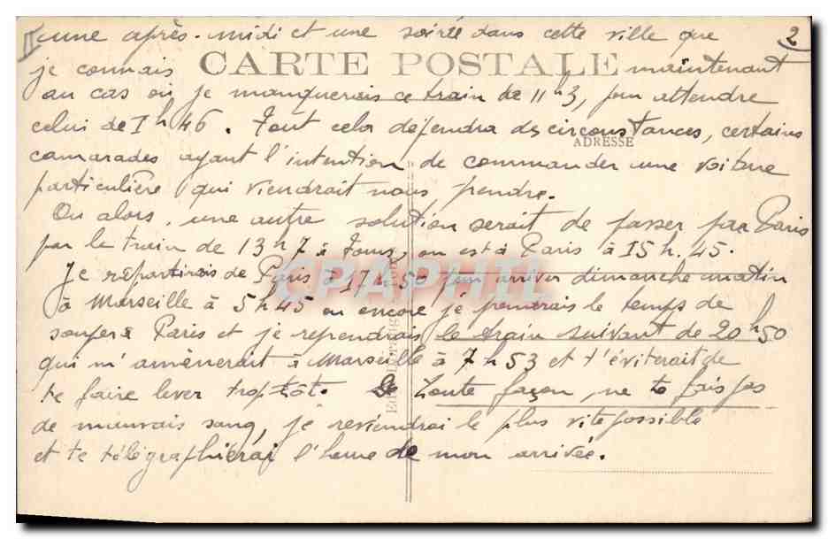 CPA Blois Le chateau Le porc epic  — Rückseite