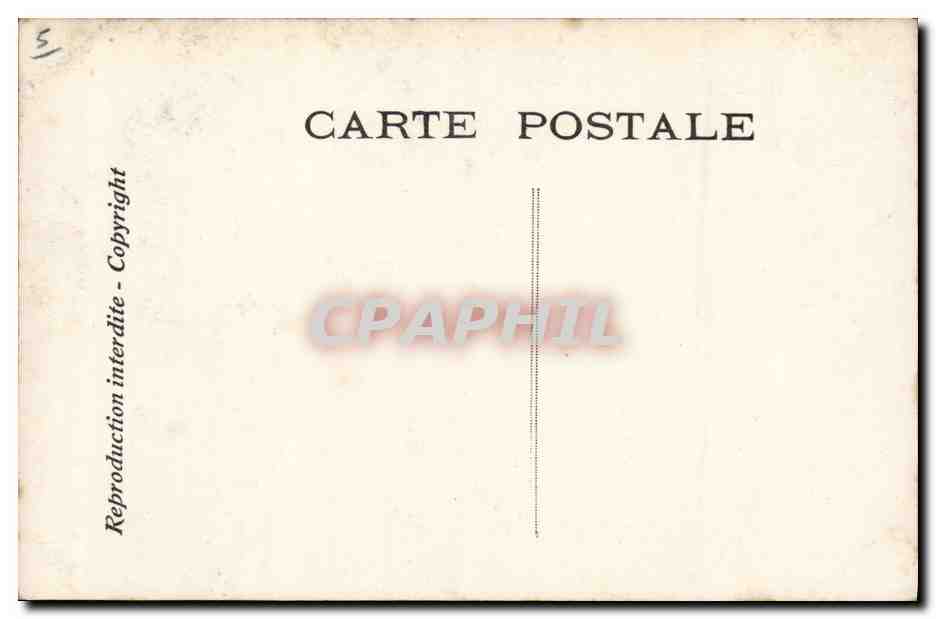 CPA Edmond Rostand Chantecler Les crapauds Grenouille — Rückseite
