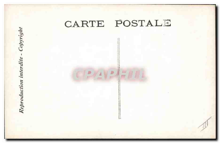 CPA Edmond Rostand Chantecler Le jour de la pintade — Verso
