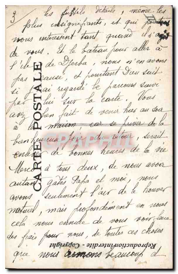 CPA Edmond Rostand Chantecler le soir de la faisane — Verso
