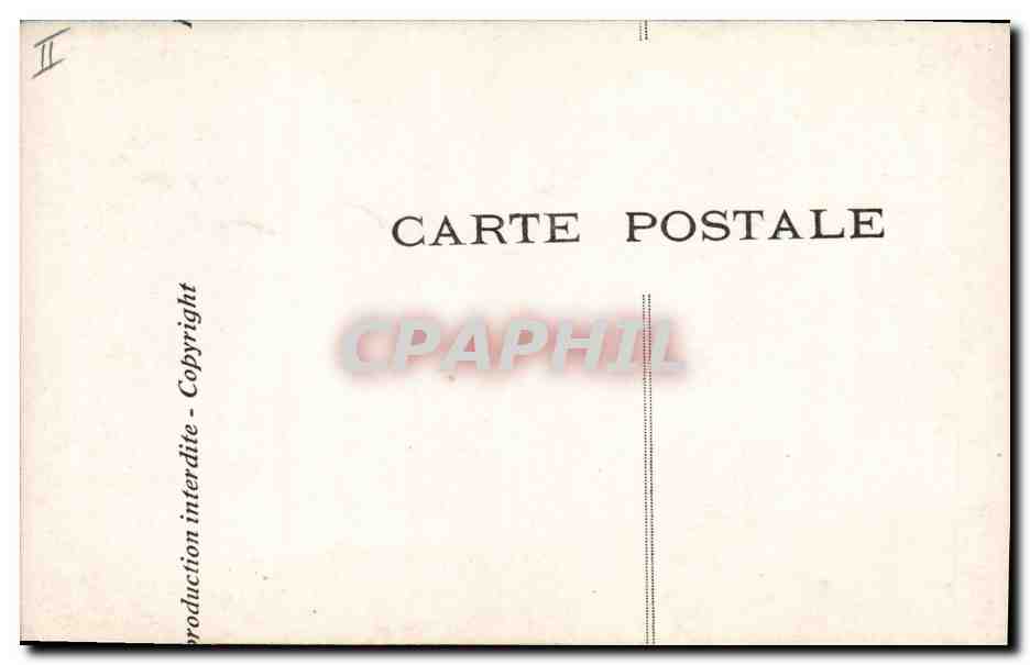 CPA Edmond Rostand Chantecler Les crapauds Grenouille — Verso