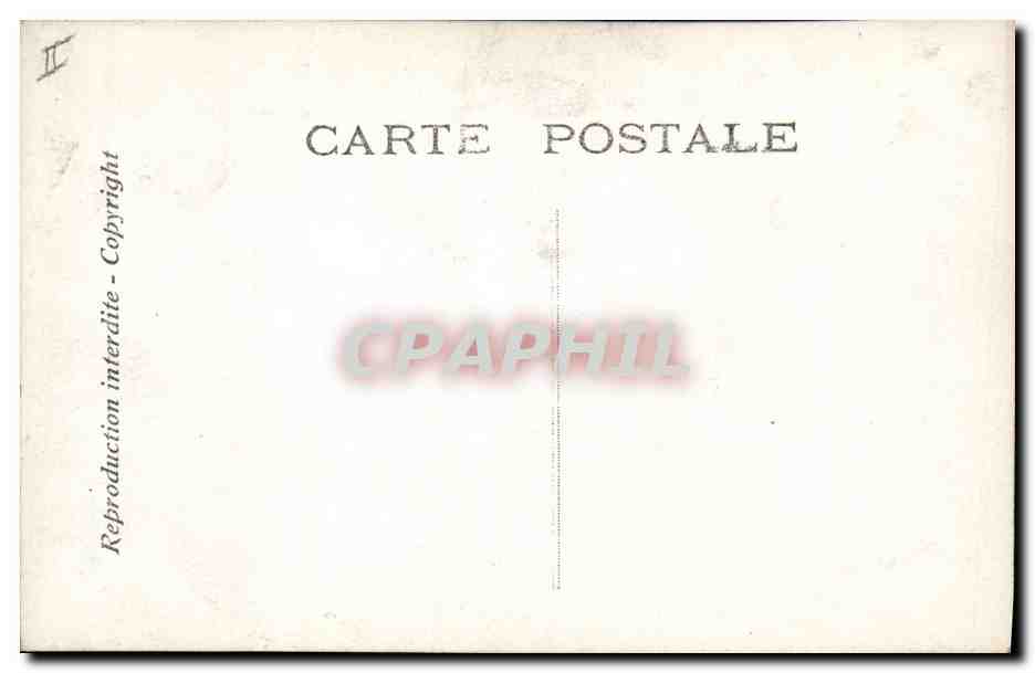 CPA Edmond Rostand Chantecler La nuit du rossignol Champignon  — Verso