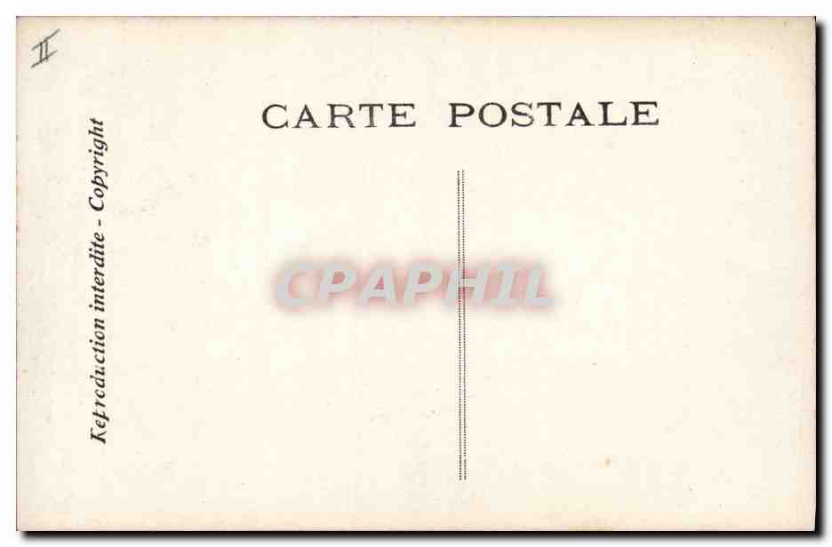 CPA Edmond Rostand Chantecler La nuit du rossignol — Verso