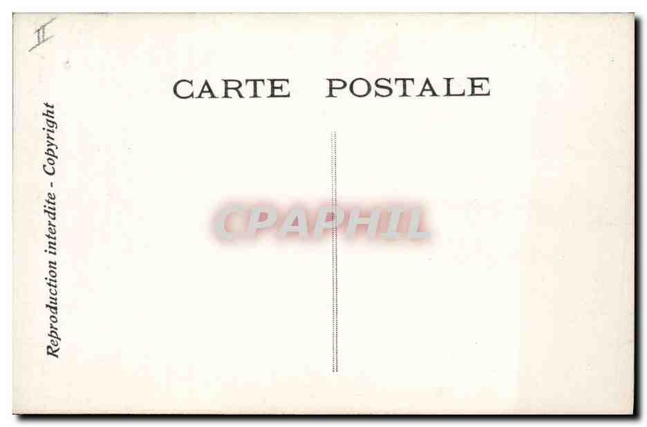 CPA Edmond Rostand Chantecler Le matin au coq — Verso