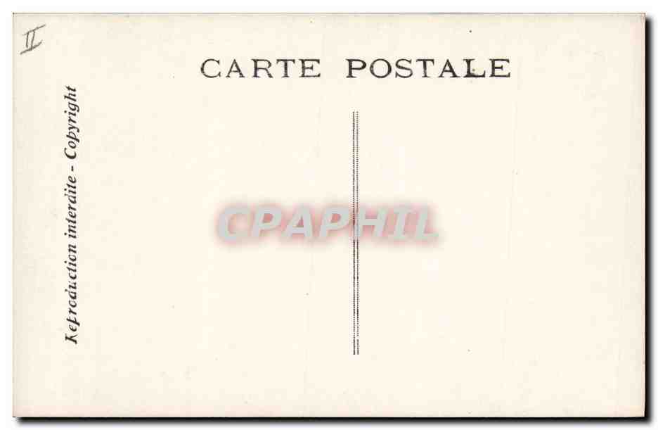 CPA Edmond Rostand Chantecler L'arrivee de la faisane — Verso