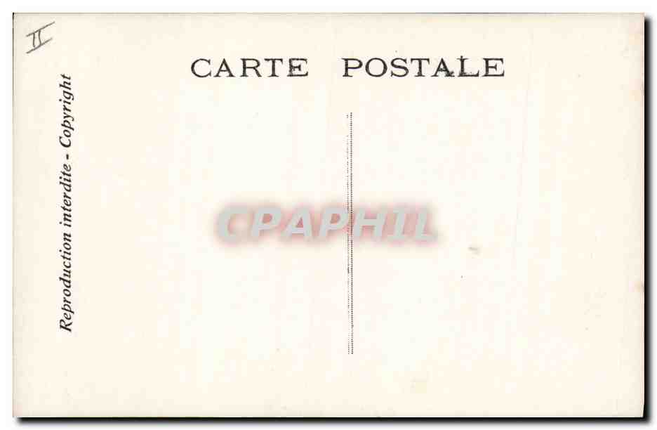 CPA Edmond Rostand Chantecler Le soir de la faisane — Verso