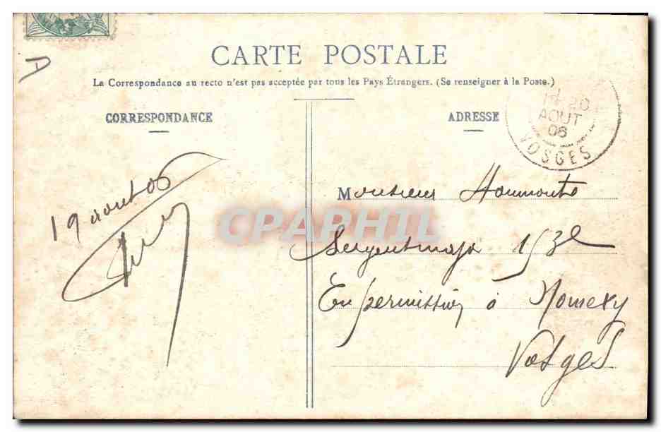 CPA Folklore Marais Salants De Saint Nazaire au Croisic Marais salants du Bourg de Batz a Saille — Rückseite