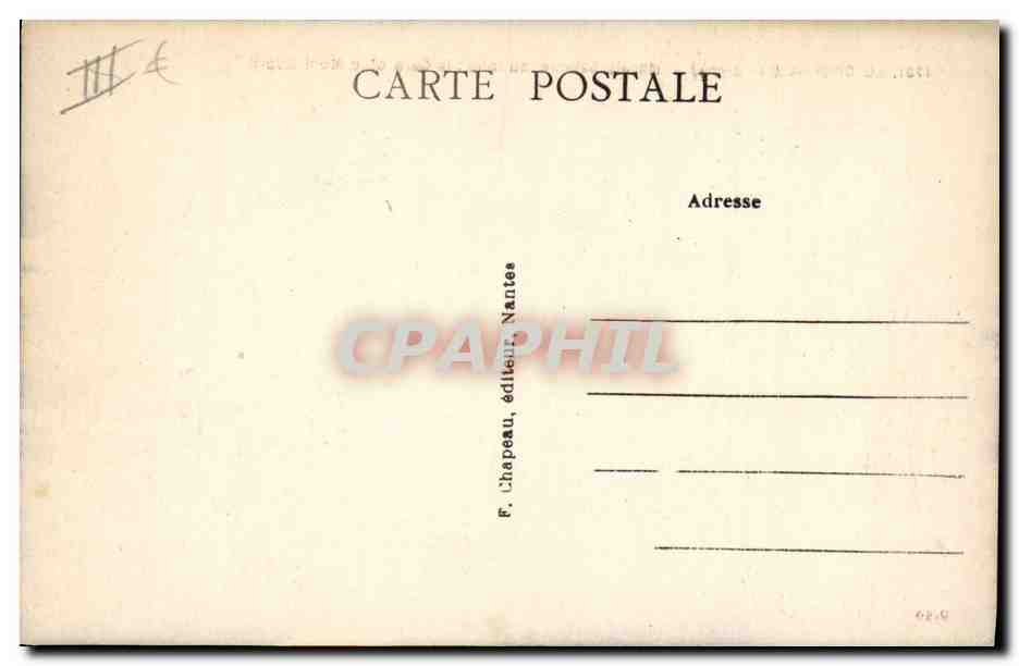 Le Croisic (Loire-Inf.) — Marais Salants, au fond : la Gare et le Mont-Esprit — F. Chapeau, éditeur Nantes — Reverso