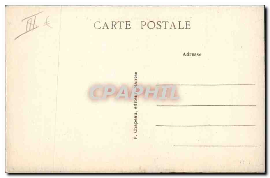 Le Croisic (Loire-Inf.) — Marais salants, vers le Mont-Esprit — F. Chapeau, éditeur Nantes — Reverso
