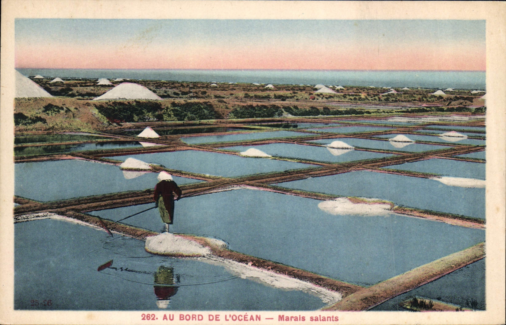 Au bord de l'océan — Marais salants — F. Chapeau, éditeur, Nantes, n° 262