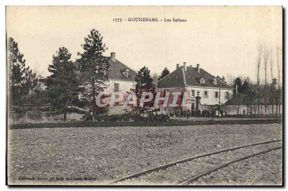 Gouhenans - Les Salines — Éditeur S. Mayer, 19, faubourg de France, Belfort