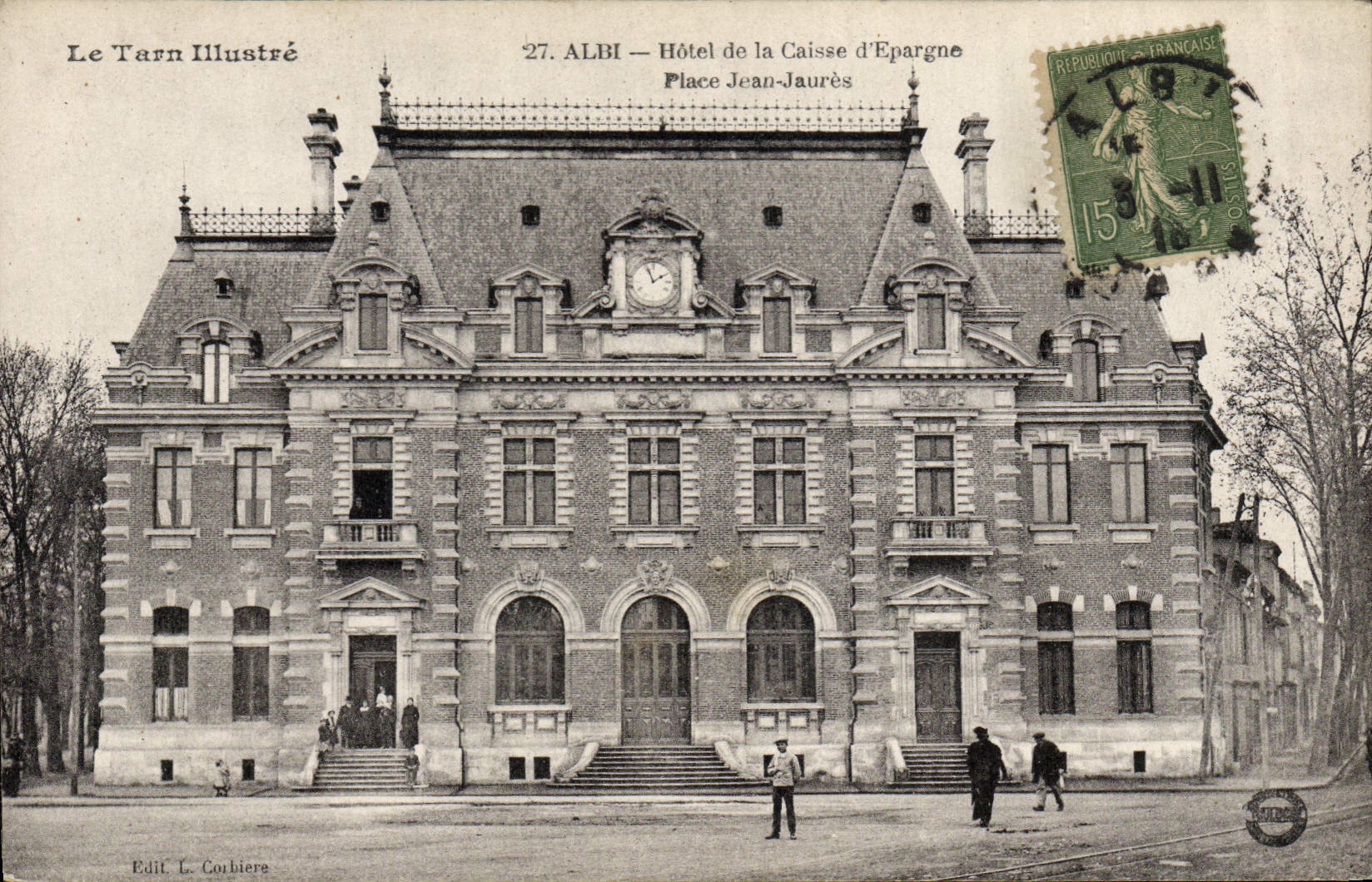 CPA Banque Albie Hotel de la Caisse d'Epargne 