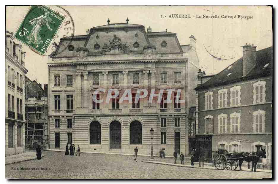 CPA Banque Auxelle Laa nouvelle Caisse d'Epargne 