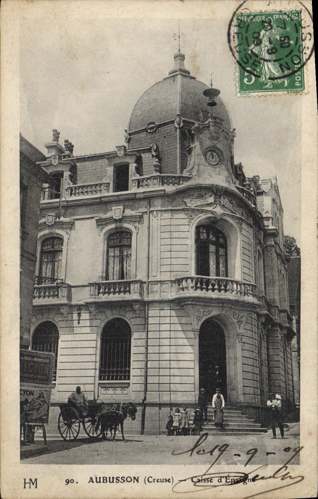 CPA Banque Caisse d'Epargne Aubusson 