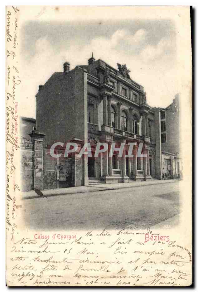 CPA Banque Caisse d'Epargne Beziers