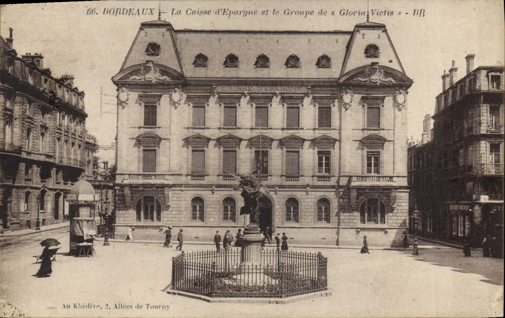 CPA Banque Bordeaux Caisse d'Epargne et le groupe de Gloria Victis 