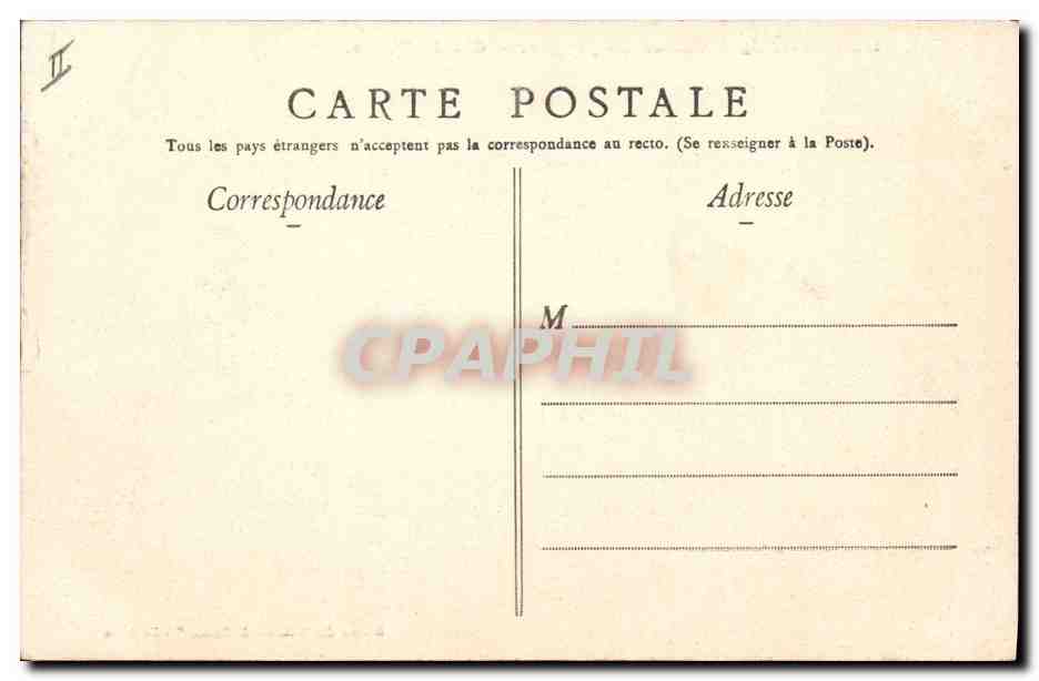 CPA Banque Caisse d'Epargne Gloria Victis Bordeaux — Rückseite