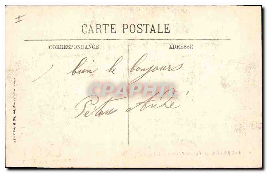CPA Banque Vue sur l'Ornain et la Caisse d'Epargne Bar le Duc  — Rückseite