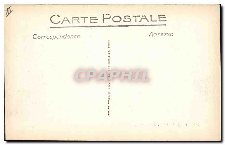 CPA Banque Caisse d'Epargne Place Pierre Lafitte Bordeaux  — Rückseite