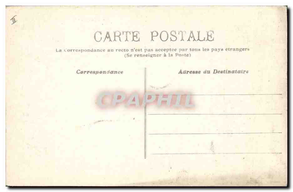 CPA Banque Caisse d'Epargne Bar le Duc — Rückseite