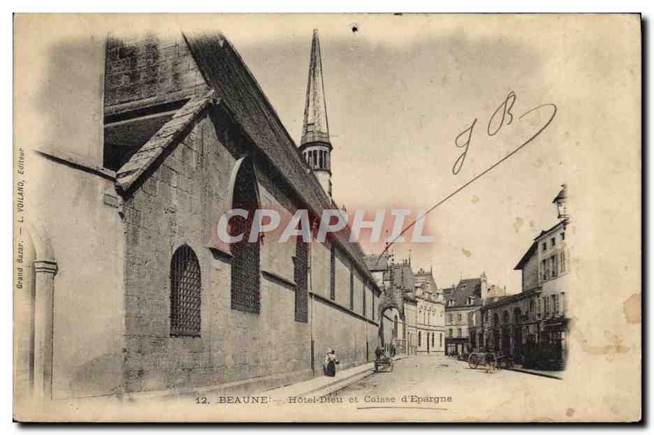 CPA Banque Hotel Dieu et Caisse d'Epargne Beaune 