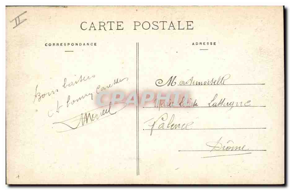 CPA Banque Bar le Duc Vue de l'Ornain et Caisse d'Epargne  — Rückseite