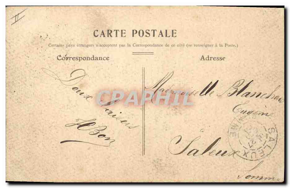 CPA Banque Caisse d'Epargne Beauvais Enfants — Rückseite