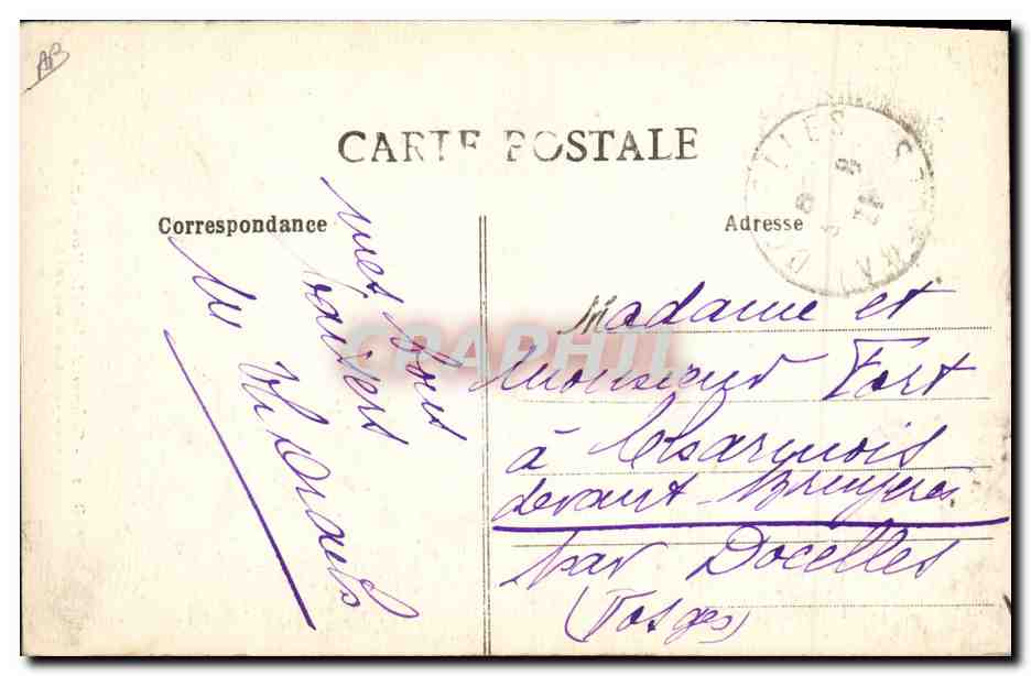 Servante du Bessin et son ami fidèle — Scènes de la Vie Normande — A+D n°250 — Verso