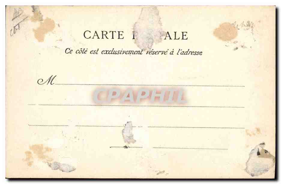 CPA Folklore Normandie Le vie Normande Fabrication de beurre  — Verso