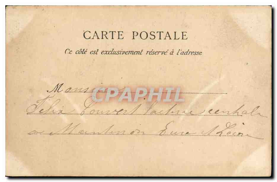 CPA Folklore Normandie Nos pommiers Normands — Verso
