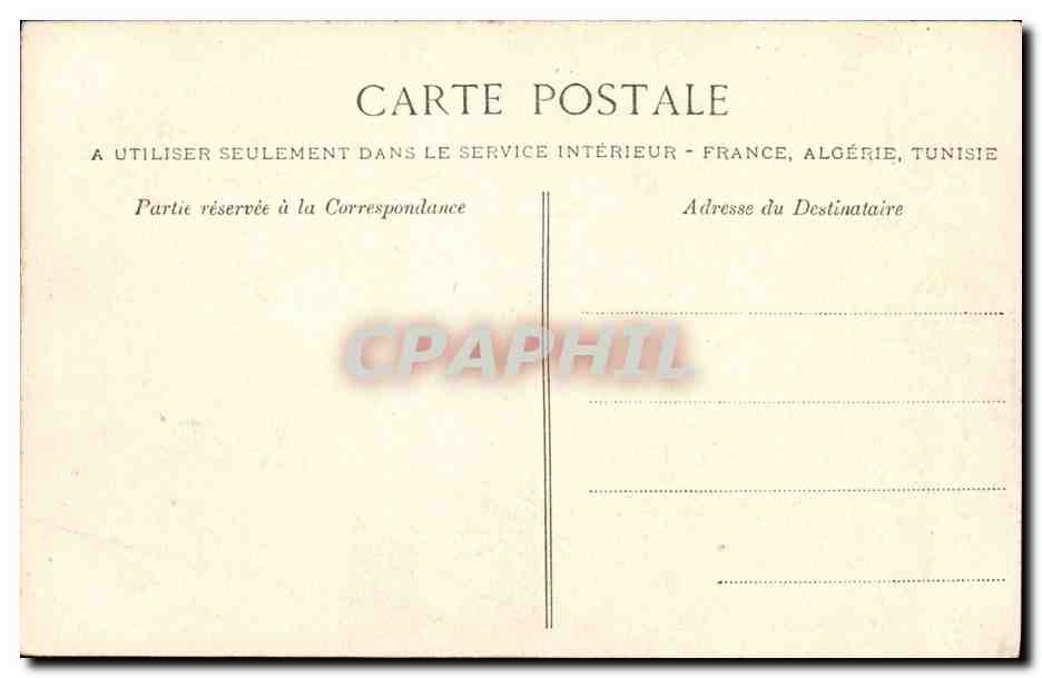 CPA Folklore Normandie La fileuse  — Verso
