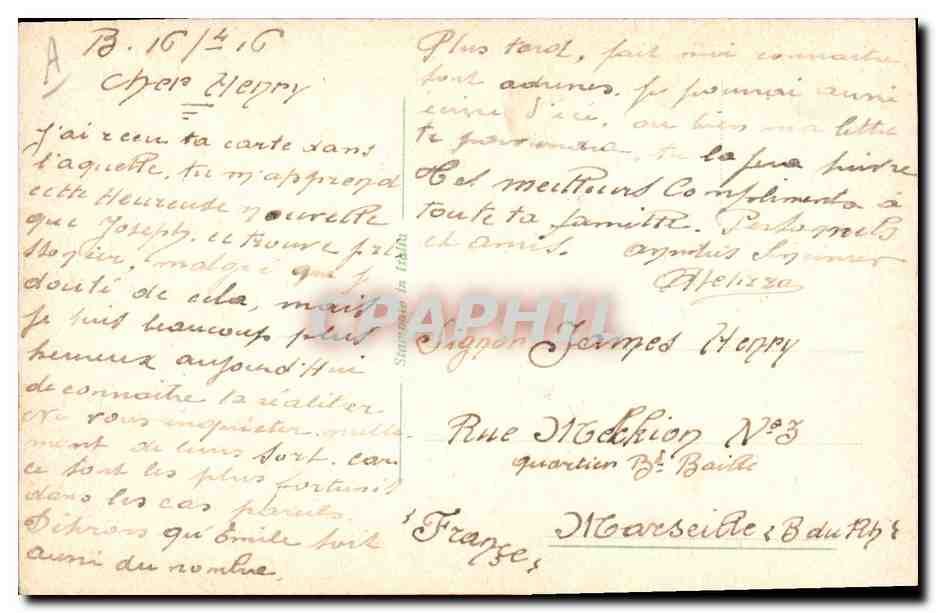 Jeune femme tenant une raquette de tennis — Inghilterra — éditeur non visible — Rückseite