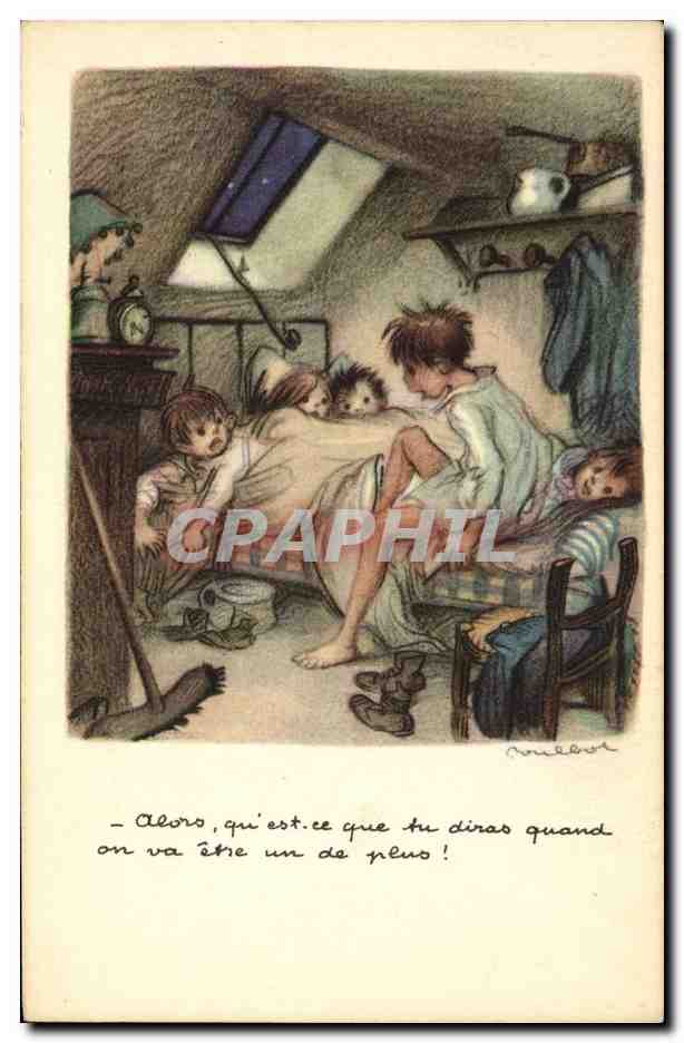 CPA Fantaisie Illustrateur Poulbot 