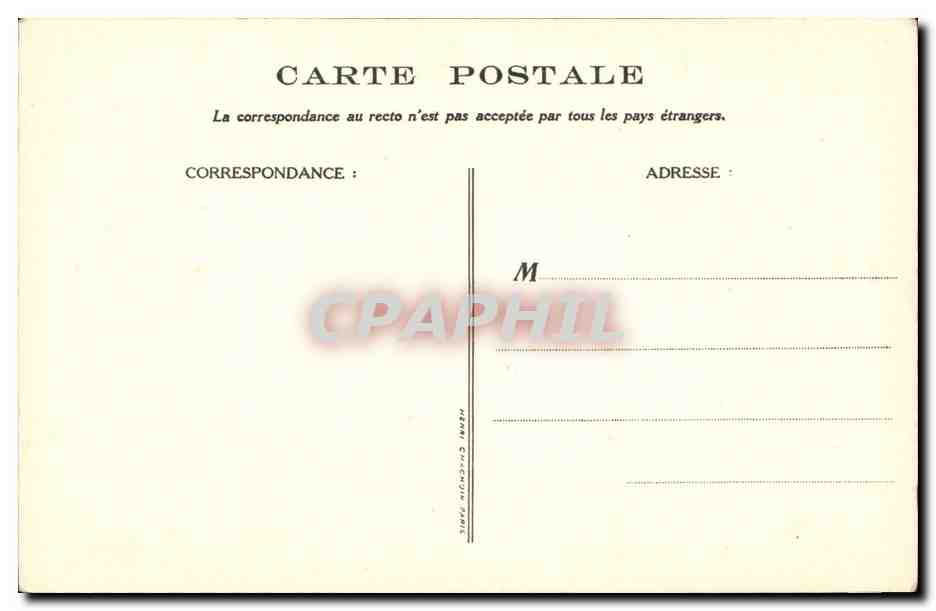 CPA Fantaisie Illustrateur Poulbot Victor Hugo La legende des siecles Petit Paul  — Back