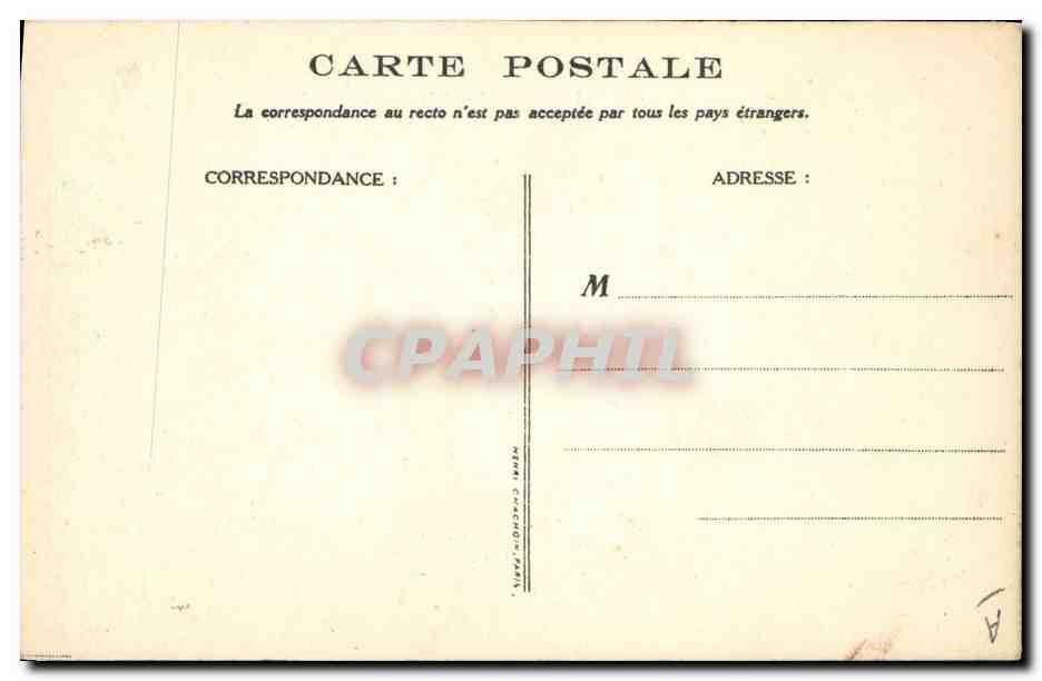 CPA Fantaisie Illustrateur Poulbot Victor Hugo Les Miserables La petite fille toute seule  — Verso