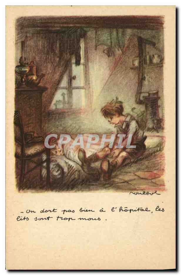 CPA Fantaisie Illustrateur Poulbot 