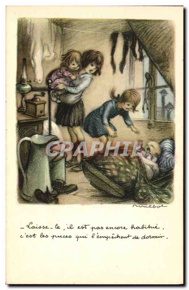 CPA Fantaisie Illustrateur Poulbot 