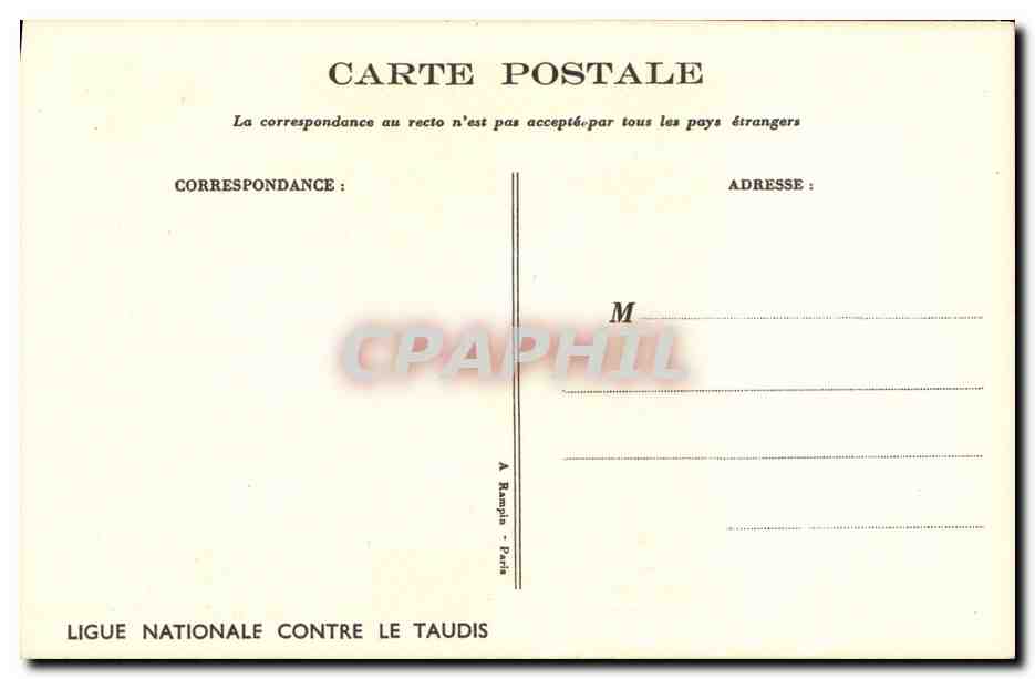 CPA Fantaisie Illustrateur Poulbot  — Verso