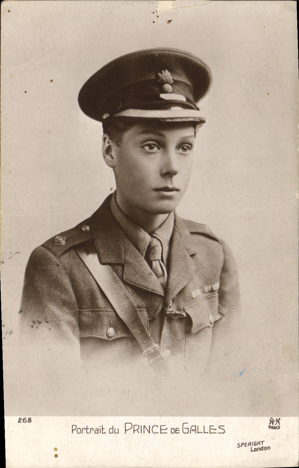 CPA Portrait du Prince de Galles