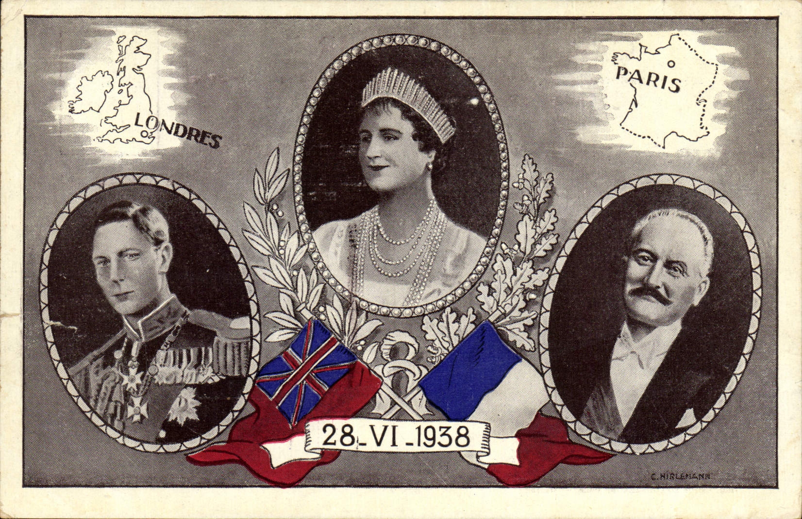 Londres et Paris — Visite royale — C. Hirlemanne