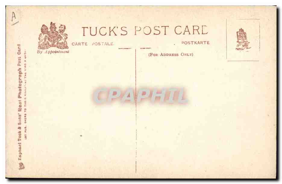 Princesse Ena de Battenberg — portrait — Tuck & Sons, T 345 — Reverso