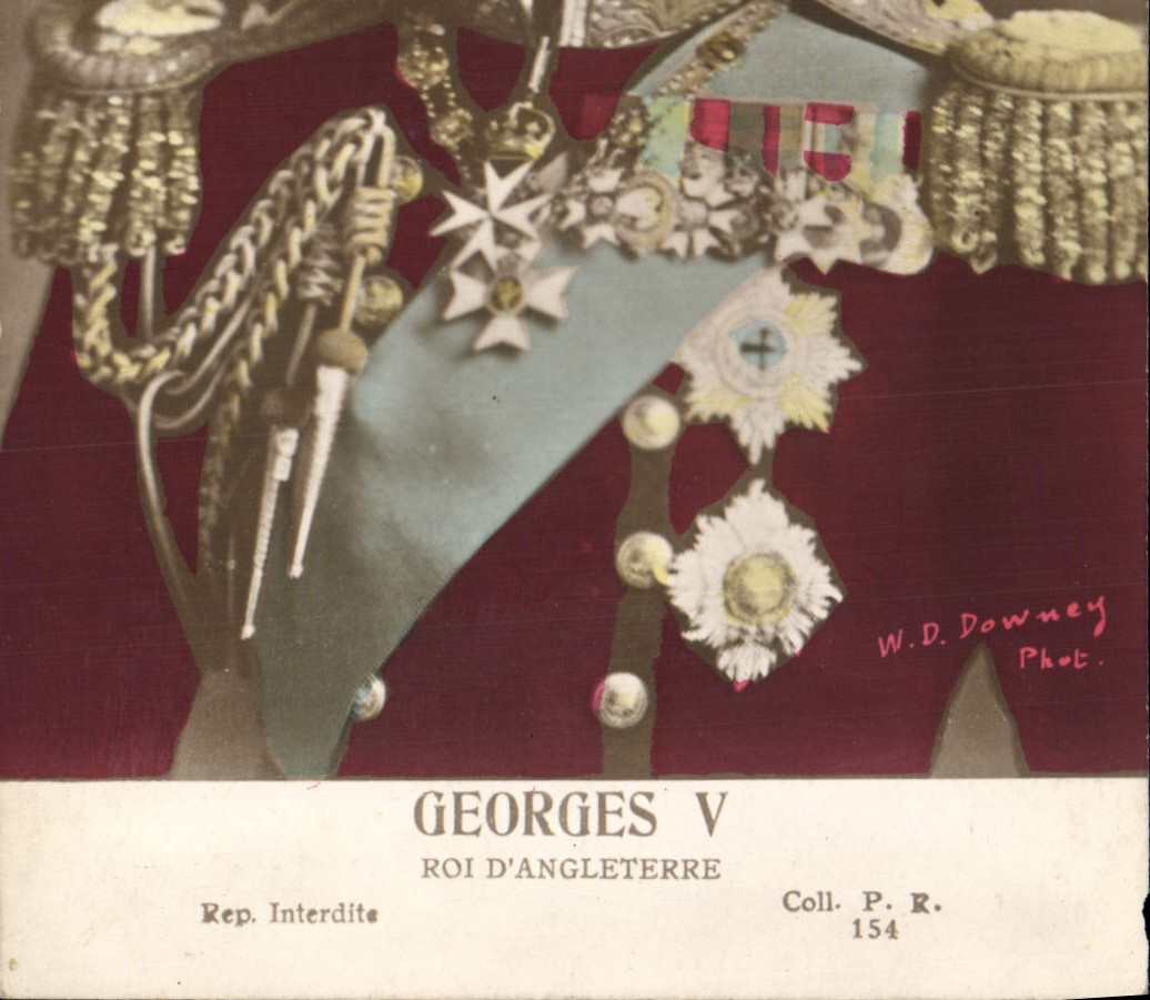 GEORGES V — ROI D'ANGLETERRE — W.D. Downey Phot. — Coll. P.R. 154
